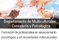 Departamento de Multiculturales · Consejería y Psicologíca